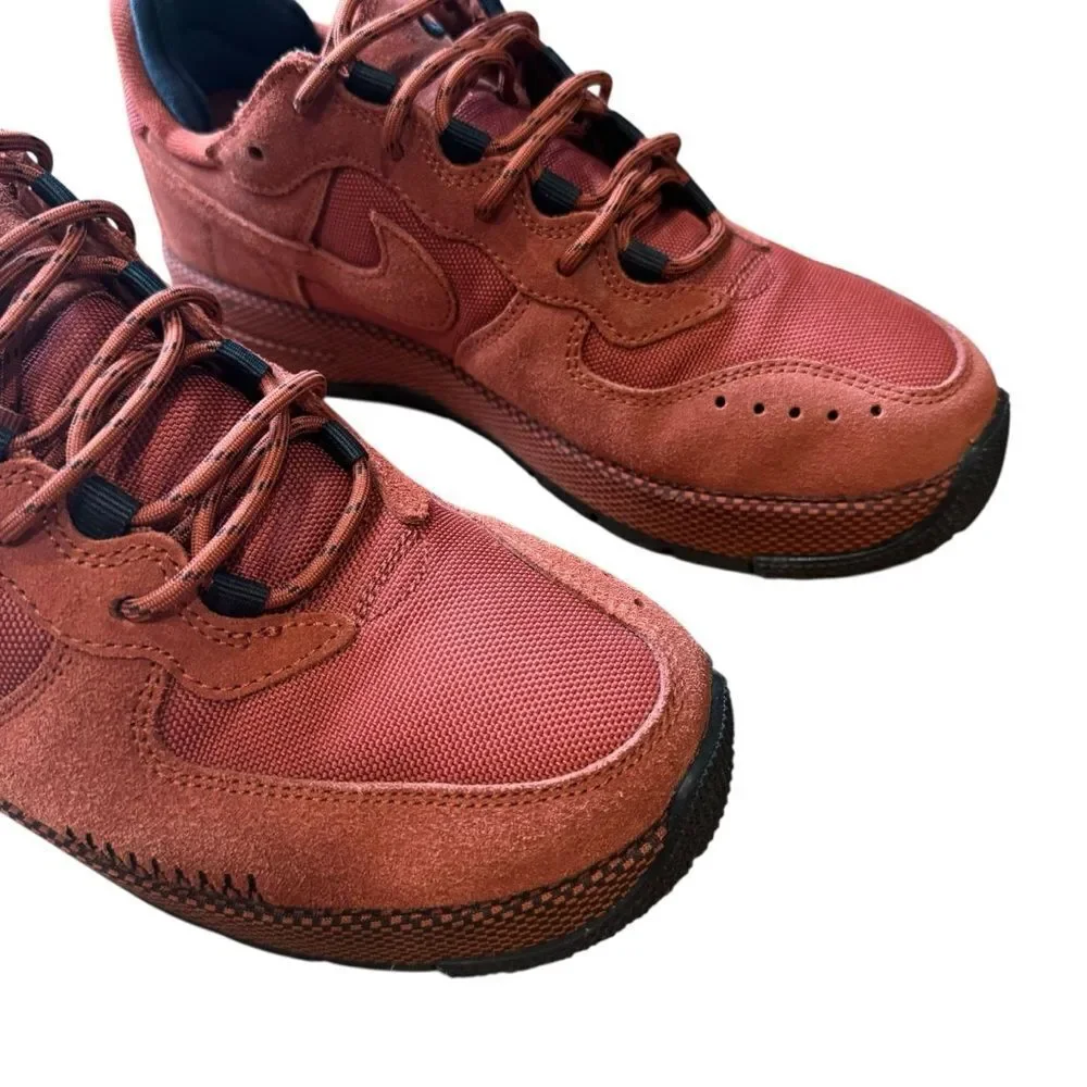 Nike Air Force 1 Wild sneakers in Rugged orange